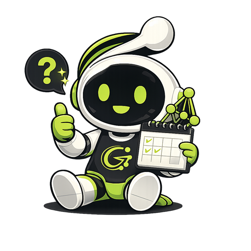 Mascota SynapTech con la agenda